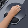 Mouse Pad with Wrist Support Ergonomic Design Non-Slip Base Waterproof Wear-Resistant Gaming Mouse Mat