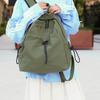 Women's Nylon Backpack Middle School Student Schoolbag Large Capacity Campus Lightweight Travel Bag