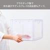 Тенма Подставка для фигурок Легкая коллекционная подставка Прозрачная витрина Хранение товаров 39см Ш x 30см Г x [Официальный эксклюзив] Кейс, 3-ярусная, Сборка,
