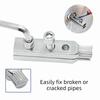 High-Hardness Zinc Zinc Alloy Steel Broken Pipe Screw Extractor Non-Slip Grip Angle Valve Remover  Home Use