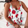 Women's Fashion Casual Summer Sleeveless V-Neck Blouses & Shirts