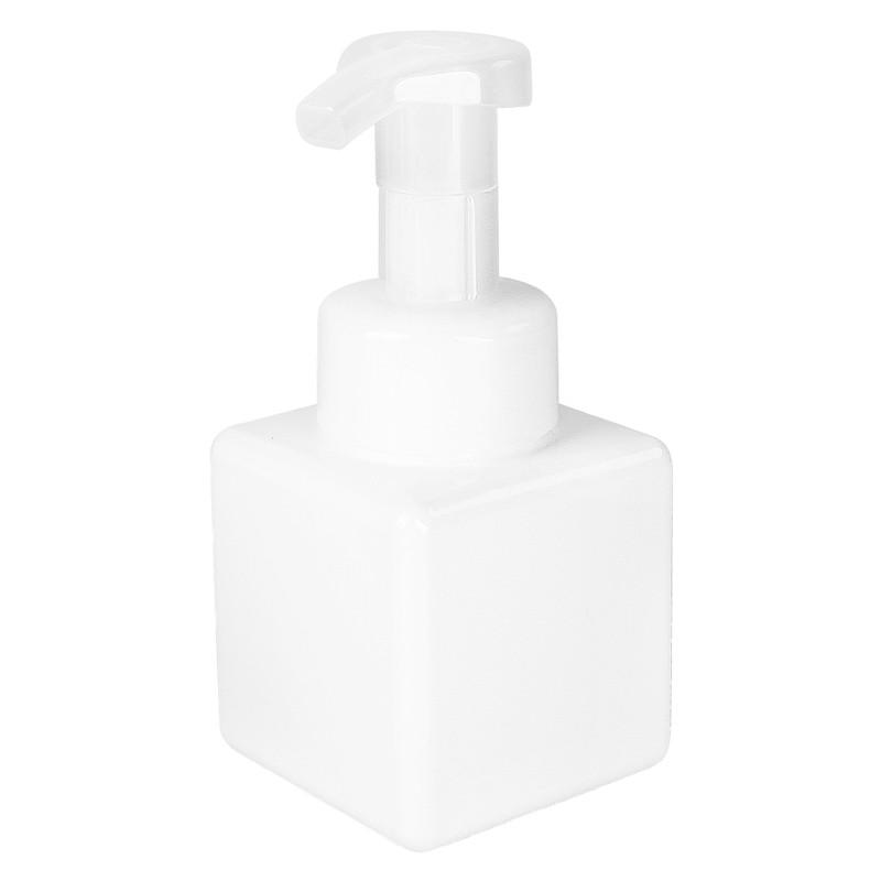 Dispenser Soap Foam Foaming Pump Empty Square Bottle Plastic Travel