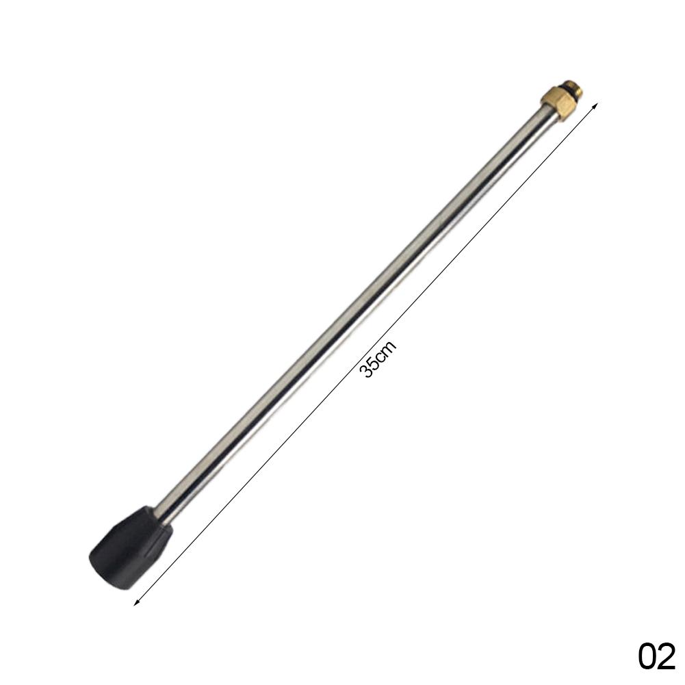 15/20/38/50cm Extension Wand For High Pressure Wash Gun With M14 Thread Or 1/4 Quick Connection Extension Rod Car Wash