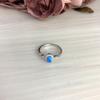 Серебряное кольцо с опалом 0.17ct (2075127)