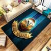 SSC Napoli Custom Name Carpet Rug for Living Room Bedroom Home Sofa Decoration,Kids play Non-slip Floor Mat