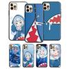 Gawr Gura Hololive Anime For iPhone 13 Pro Max 12 Mini 7 8 Plus Phone Case For iPhone 11 Pro Max XS XR X SE2 Cover