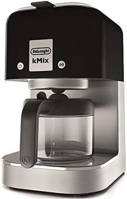 Кофеварка капельного типа DeLonghi KMix Regular Coffee на 6 чашек, фильтр из нержавеющей стали, переключатель аромата, функция капельного душа, 3 года гарантии с регистрацией в семье