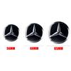 AATC1 4Pcs 56mm Car Wheel Center Hub Cap Stickers Decorative Accessories For Benz AMG Exclusive A C E R V Class CLA CLS C180 C200 W204