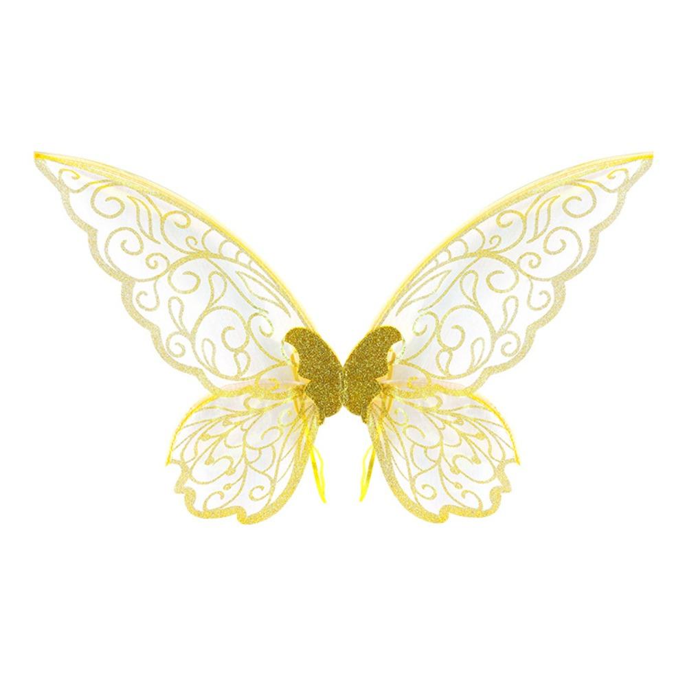 Sparkle Butterfly Fairy Wings Colorful Elf Wings Costume Fantasy Cosplay Wings  Party Favor