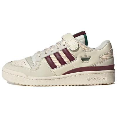 Forum 84 Низкий вязаный свитер - красные женские кроссовки Cream Wonder-White Shared-Red H03689