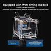Multifunctional Digital Clock Kit 2.4GHz Wi-Fi Connectivity Weather Clock  DIY Soldering Practice