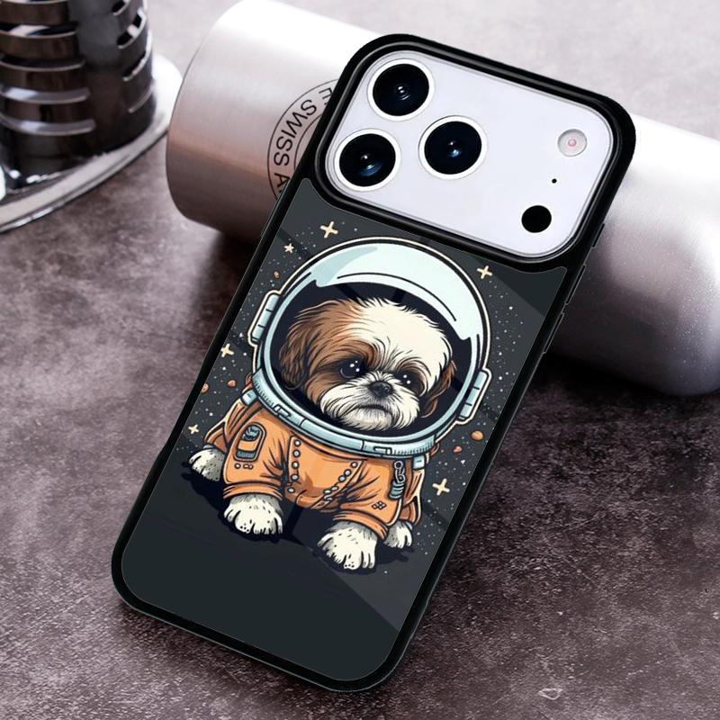 Cartoon Shih Tzu Dog Phone Case For iPhone 17 16 15 14 13 12 11 Pro Max Plus 17Air Soft Silicone Cover