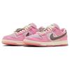 Nike Женские кроссовки Dunk Low LX Barbie розовые, розовые, бледно-ванильные, FN8927-621