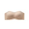 Японское летнее strapless белье женское нескользящее не спадает, анти-свет невидимый топ-трубка пуш-ап бесшовный дышащий бюстгальтер