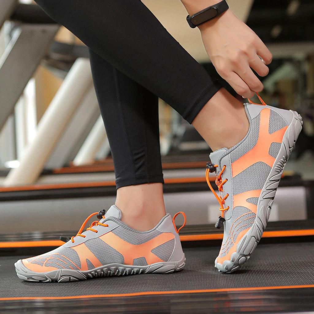 Мужские дышащие походные ботинки с пятью пальцами: Утолщенные ботинки для скалолазания и преодоления ручьев по бездорожью для приключений на открытом воздухе за пределами границ.