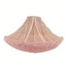 Pleated Design No Bone Petticoat 42cm 280g Hexagon Mesh Crinoline  Dance Performance