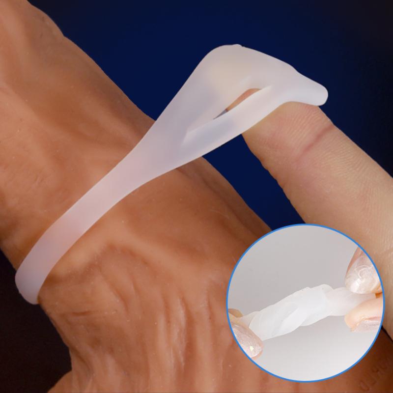 S/L корректор крайней плоти, кольца для пениса, кольцо на член, мужской головной убор, кольца для задержки эякуляции, секс-игрушки для мужчин, игрушки для взрослых