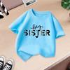 Children T-shirt Letter Printed 2-13Y Kids Clothes 100% Cotton T-shirt Tops Tee2-13Y Boys Girls Baby Tee