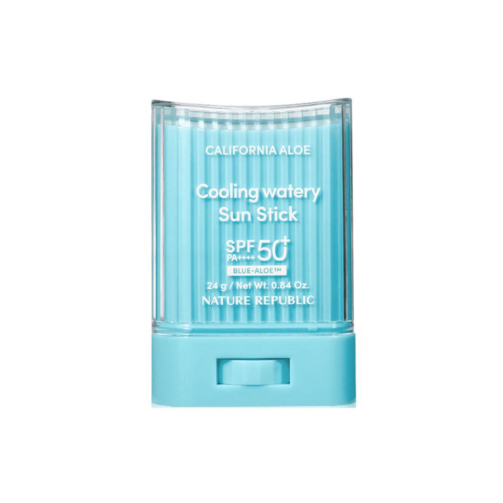 Nature Republic California Aloe Fresh Powdery/Cooling Watery Sun Stick 24g SPF50+ PA++++ SUNBLOCK