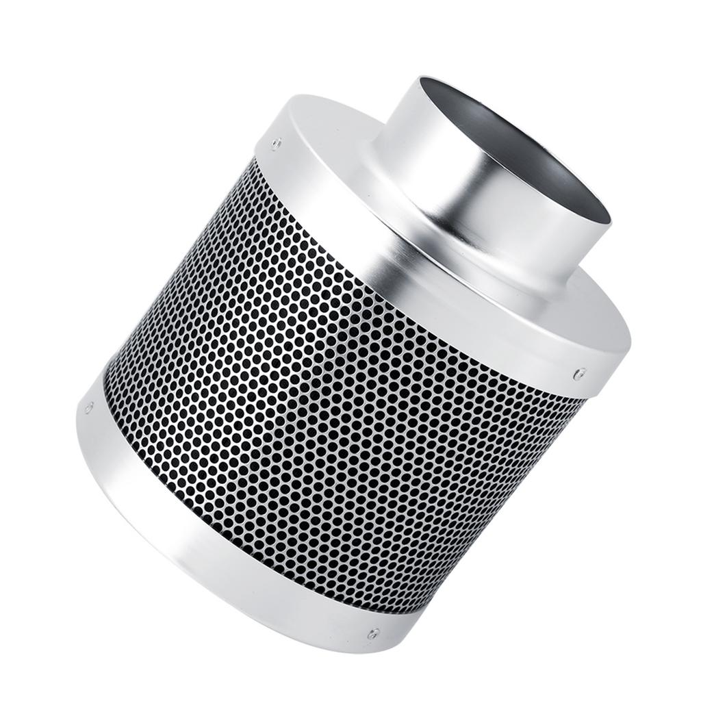 Фильтры из нержавеющей стали с углеродом 4 дюйма для гидропоники Keep Away Smell House Workshop