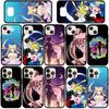 Чехол для телефона Samsung Galaxy S24 S23 iPhone 15 14 Xiaomi Redmi Note 13 12 11 8 10 9 Pro Max X XR OPPO A15 Huawei чехол с изображением девушки из мультфильма «Сейлор Мун»