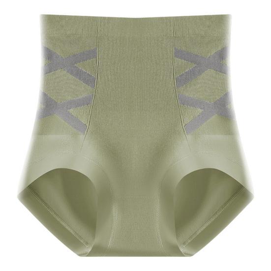 Женское нижнее белье с высокой талией, мягкие эластичные трусики с полным покрытием, утягивающие живот, женские