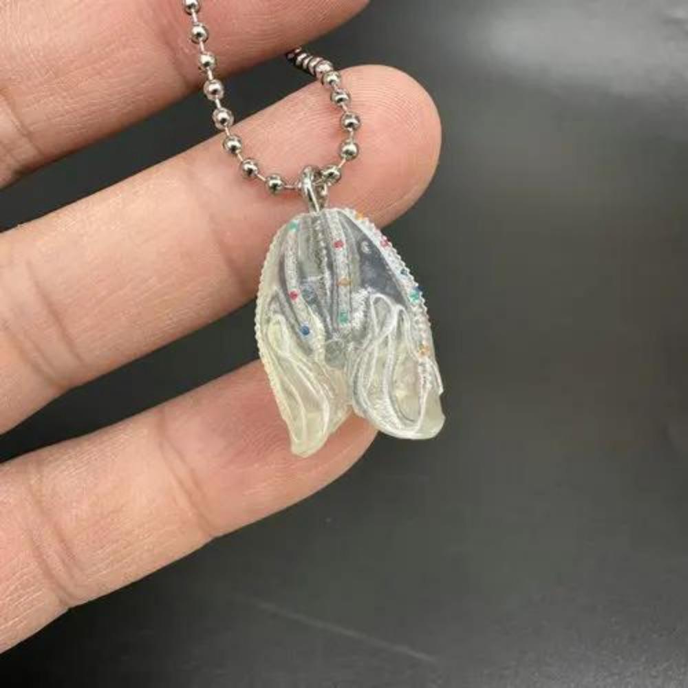 Брелок Медуза Капсульная Игрушка Симуляция Морского Организмы Модель Игрушка Стереограмма Гача Подвески Подарки