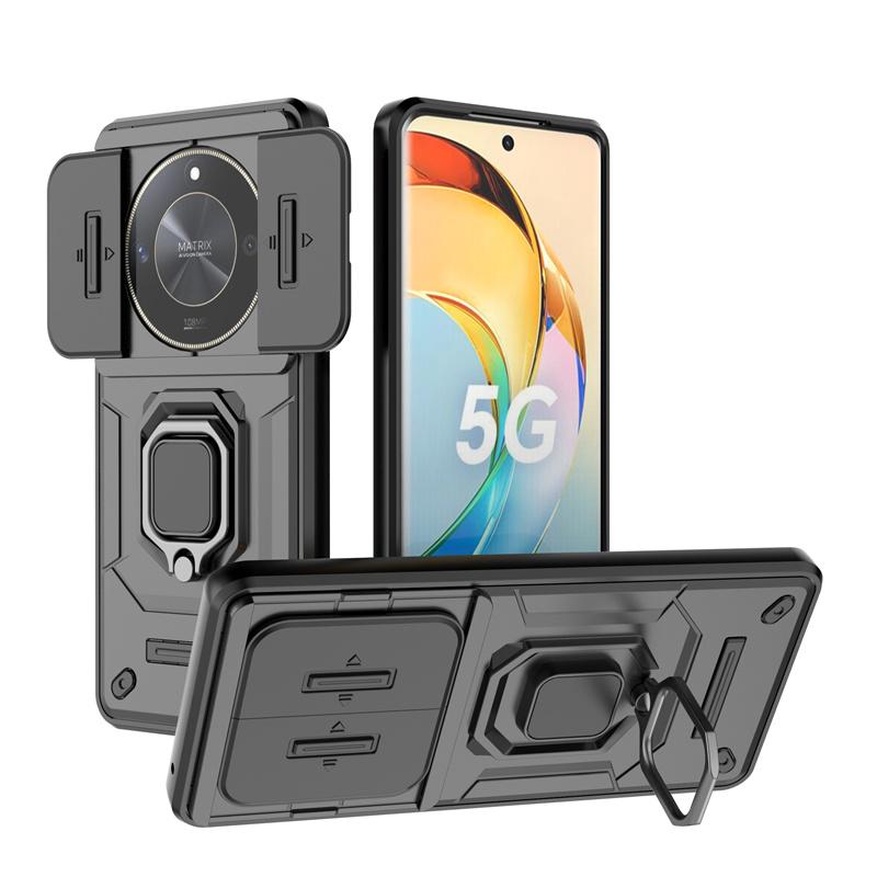 Для Honor X9b 5G чехол противоударный металлический магнитный кольцо бронированный чехол для Honer X9a X40 X50 X50i X 9b слайдер камера телефон чехлы Fundas