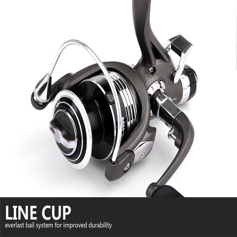 11BB Spinning Fishing Reel Fishing Wheel for Saltwater Metal Spool Fishing Reels Pesca Fishing