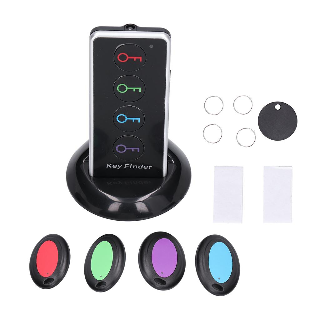 Key Finder Locator 1 Control 4 Беспроводной Простой Портативный Пульт Дистанционного Управления с Питанием От Батареи Локатор Предметов