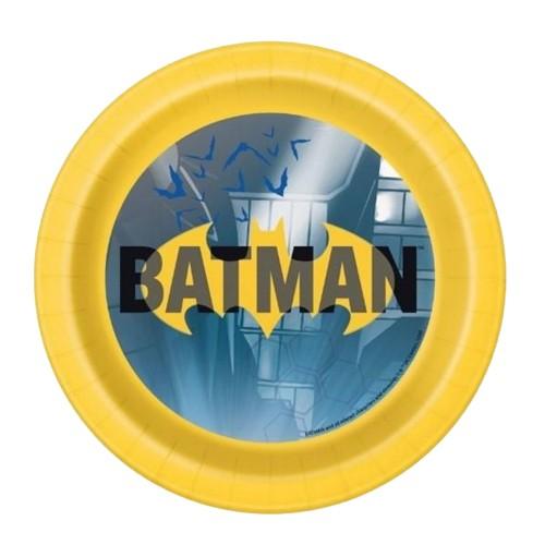 Batman Disposable Plates (Pack of 8)