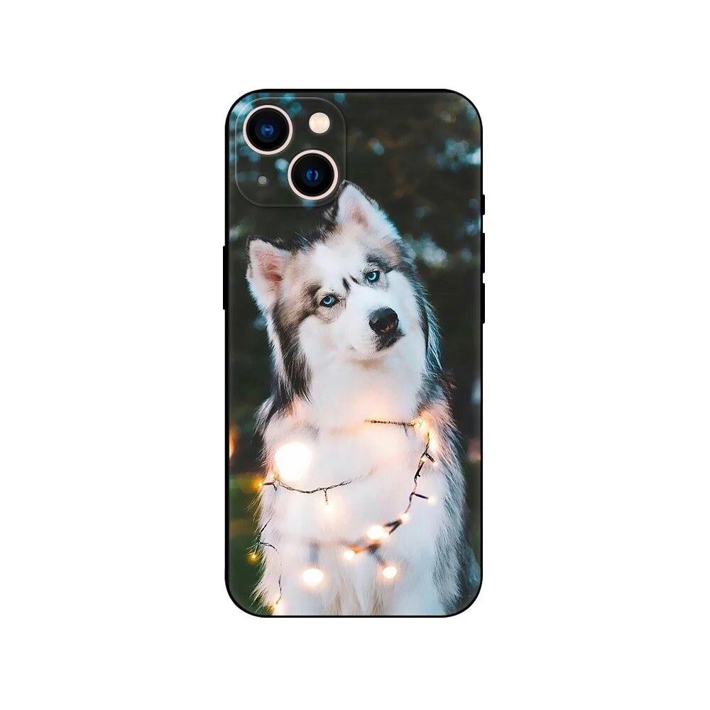 Чехол для телефона «Хаски» для iPhone Samsung Galaxy Redmi Xiaomi Oppo OnePlus Note SA 7 8 9 10 11 12 13 14 20 21 22 23 53 54 Pro Max Plus Ultra TPU Soft