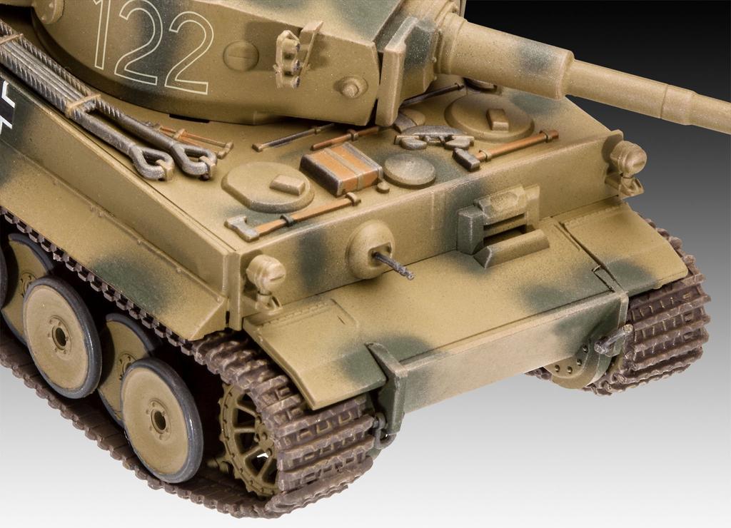 Revell масштаб немецкий танк Тигр 1 Panzer VI пластиковая модель номер модели 03262 1/72 набор,