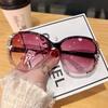 New Fashion Brand Sunglasses 2025 Women Luxury Design Sun Glasses Bling Rhinestone Gradient Lens Eyeglasses for Female UV400