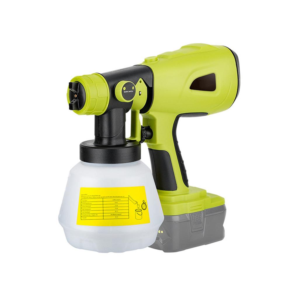 Аккумуляторный краскопульт, замена для DEWALT, RYOBI 20V Max аккумуляторный ручной электрический краскопульт с контейнером 1000 мл