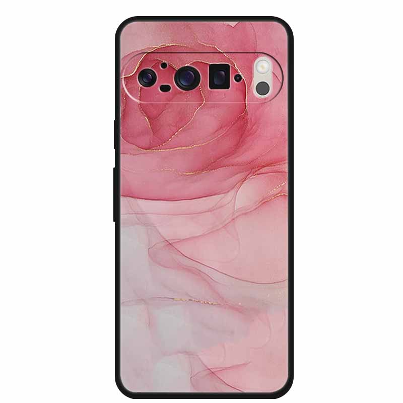 For Google Pixel 10 Pro Case Vivid Graceful Premium Marble TPU Soft Silicone Phone Cases Impact Chic Mineral-Finish Para Cover