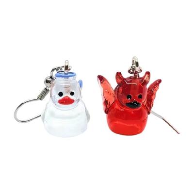 Элегантные Серьги-подвески Ангелы и Демоны Смоляные Серьги Альтернативные Аксессуары Ручная Работа Музыкальный Фестиваль Украшения