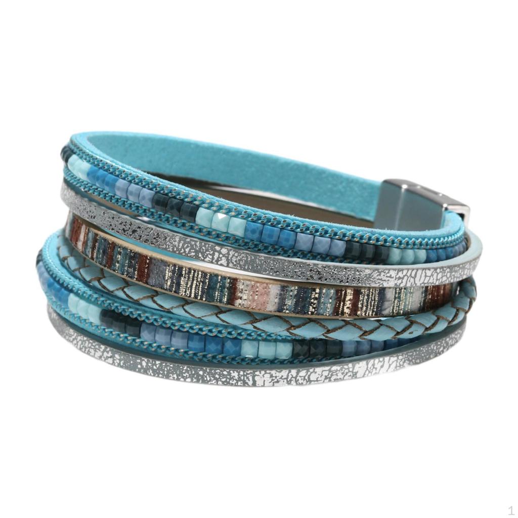 Браслет Конверт Bohy Boho Подарок на день рождения Сделано вручную Украшение Креативный Многослойный