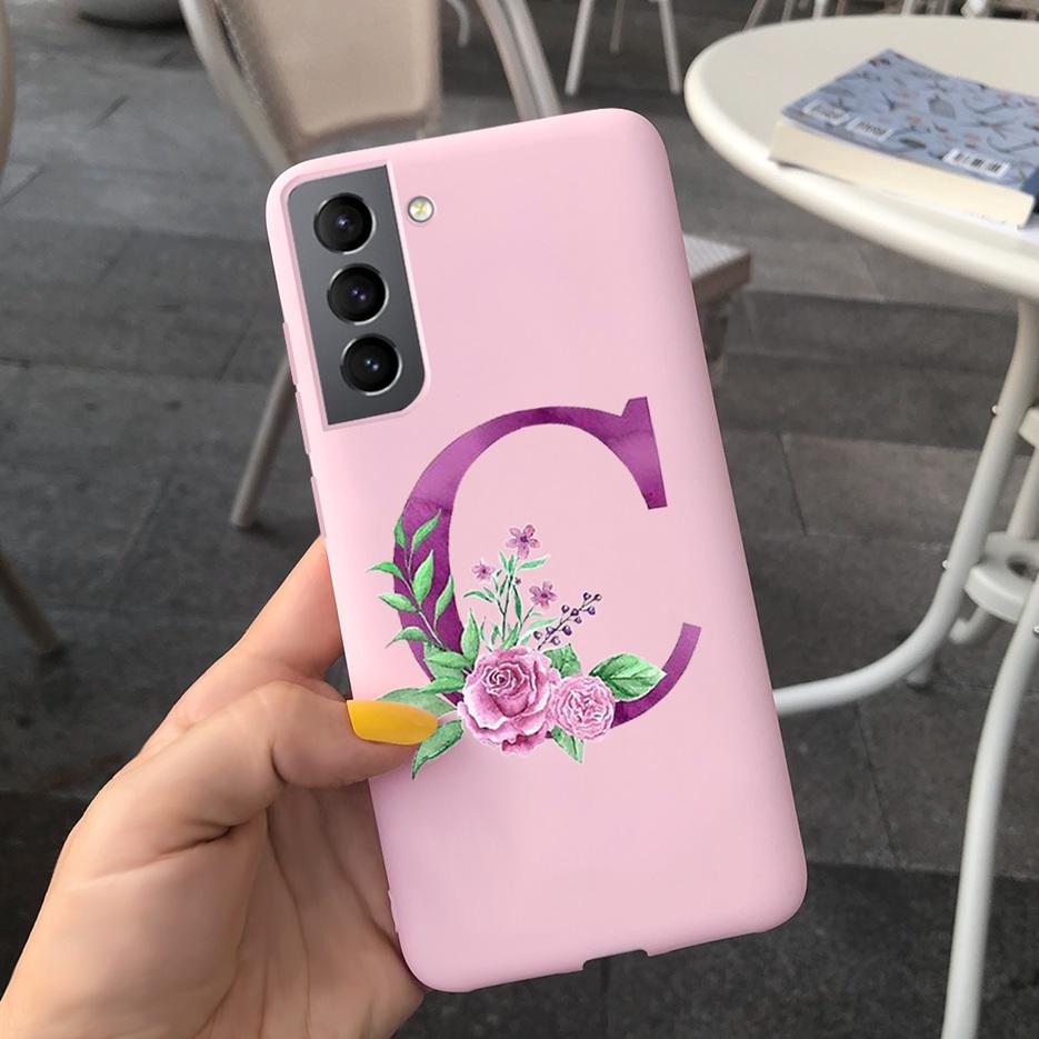 Чехол для Samsung S21 5G S21 Ultra Plus Милые Буквы Чехол Для Samsung Galaxy S21 Plus 5G S21+ S 21 Ultra Чехлы для Телефона Мягкие Fundas