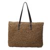Premium Texture Woven Bag Women's 2025 New Straw Woven Large-capacity Versatile Shoulder Bag Fashionable Commuter Tote Bag