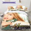 Hannah Pattern Bedding Home Decoration Birthday Gift ( 1 duvet cover + 2 pillowcase, without core),fan merchandise.
