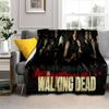 Одеяло TWD с 3D фильмом ужасов «Ходячие мертвецы», мягкое одеяло для дома, спальни, кровати, дивана, пикника, путешествия, офиса, одеяло, детское одеяло