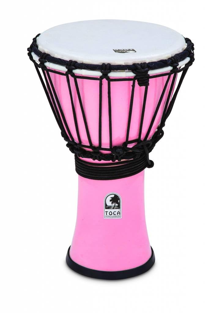 TOCA Percussion Toca Djembe Djembe Freestyle 7"-Пастельный розовый/
