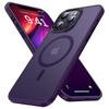Противоударный матовый прозрачный чехол для телефона iPhone 15 14 13 12 11 Pro Max 15 Plus для Magsafe, магнитный чехол для беспроводной зарядки