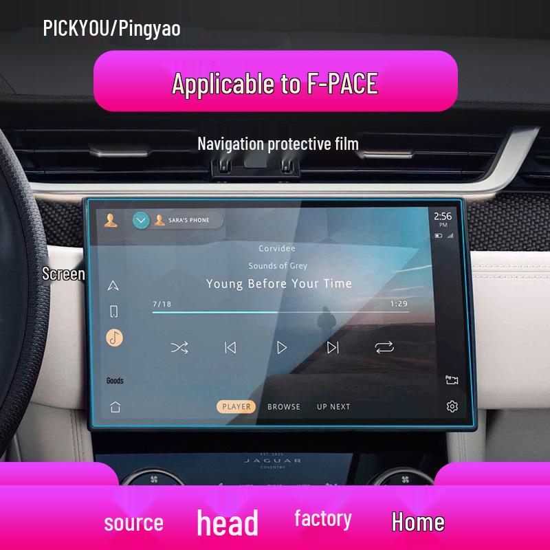 Compatible Navigation Screen Protector for Jaguar F-PACE, F-TYPE, E-PACE – 25 Models
