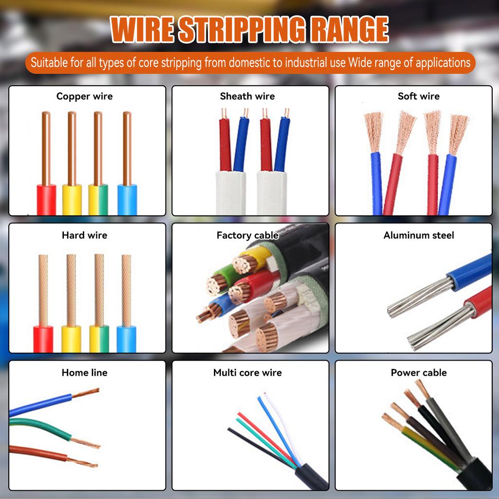 Manual Wire Stripping Made Easy -Powered Wire Stripper Machine,Copper Wire Stripper,Drill Wire Stripper, Electric Wire Stripping