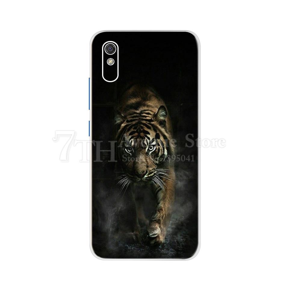 For Xiaomi Redmi 9A 9C 9 Case Cute Cat Printed Soft Silicone TPU Back Cover For Redmi 9A Phone Case Redmi 9C Redmi9 Bumpers