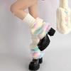 Warm Plush Fluffy Boots Cover Y2K Leggings Leg Warmer New Pile Socks Gift