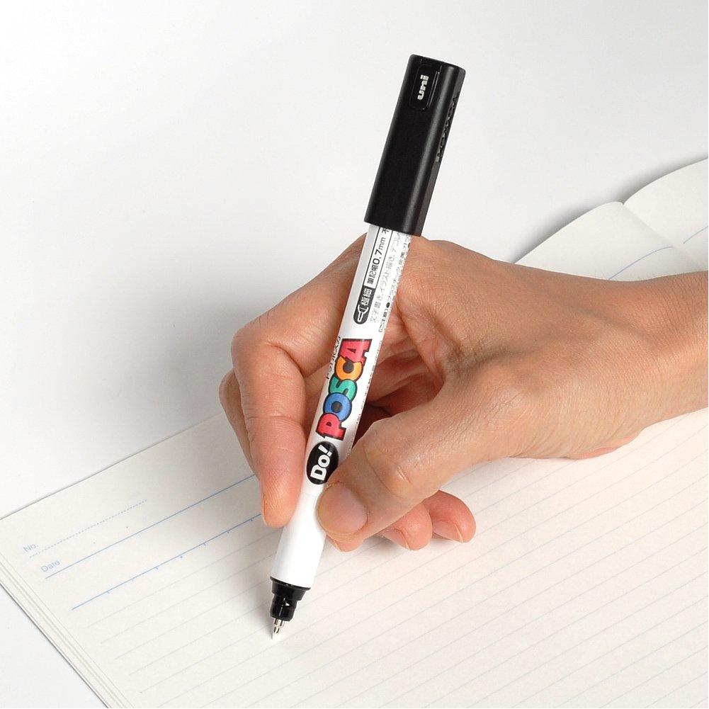 Mitsubishi Pencil Pen Posca Extra Fine 5 PC1MD5C Water-Based Do! Point, Colors,