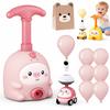 2026 New Children's Balloon Car, Animal Balloon Launcher Toy Set, Balloon Car Toy Pump Set with 2 Cars, 2-in-1 Races on Ground & Flies in Air, Stem